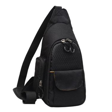 mochila fotografica bandolera negra